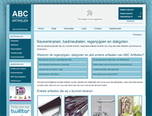 Tablet Screenshot of abcartikelen.nl